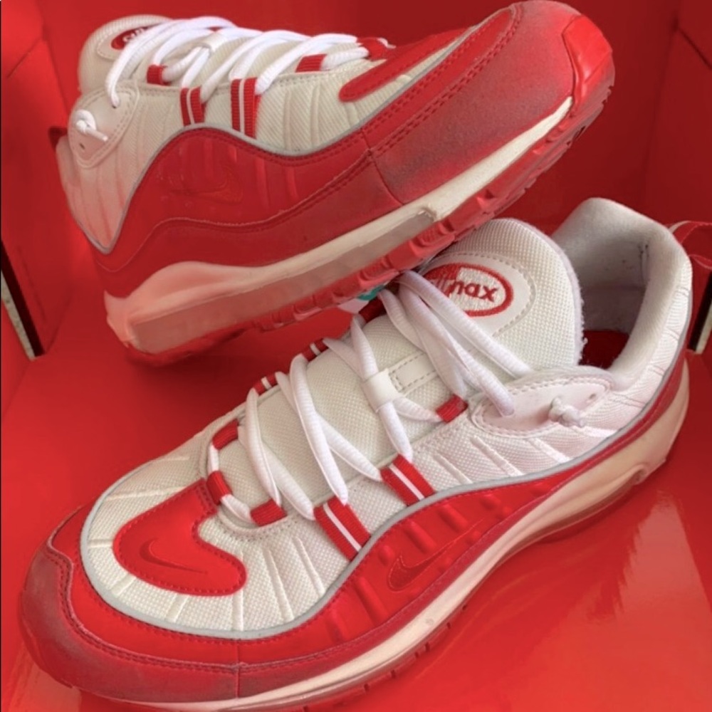Nike Air Max 98 University Red - Picture 1 of 3
